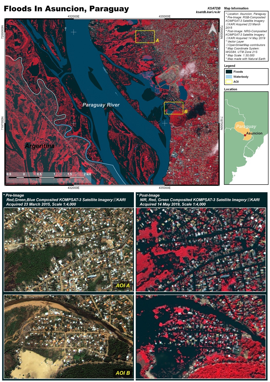 2019년 5월 파라과이 아순시온 홍수 첨부 이미지