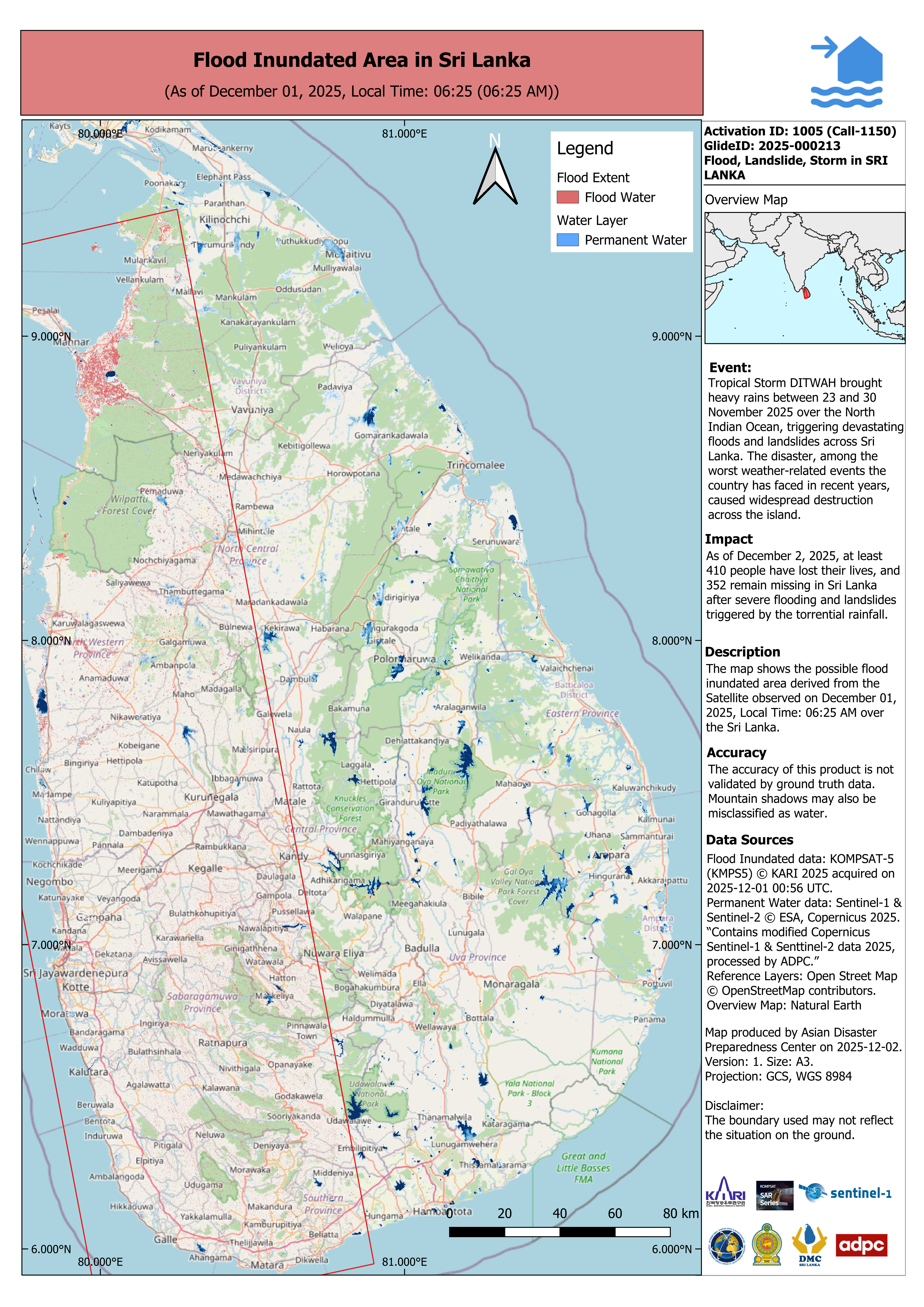 Flooding in Sri Lanka