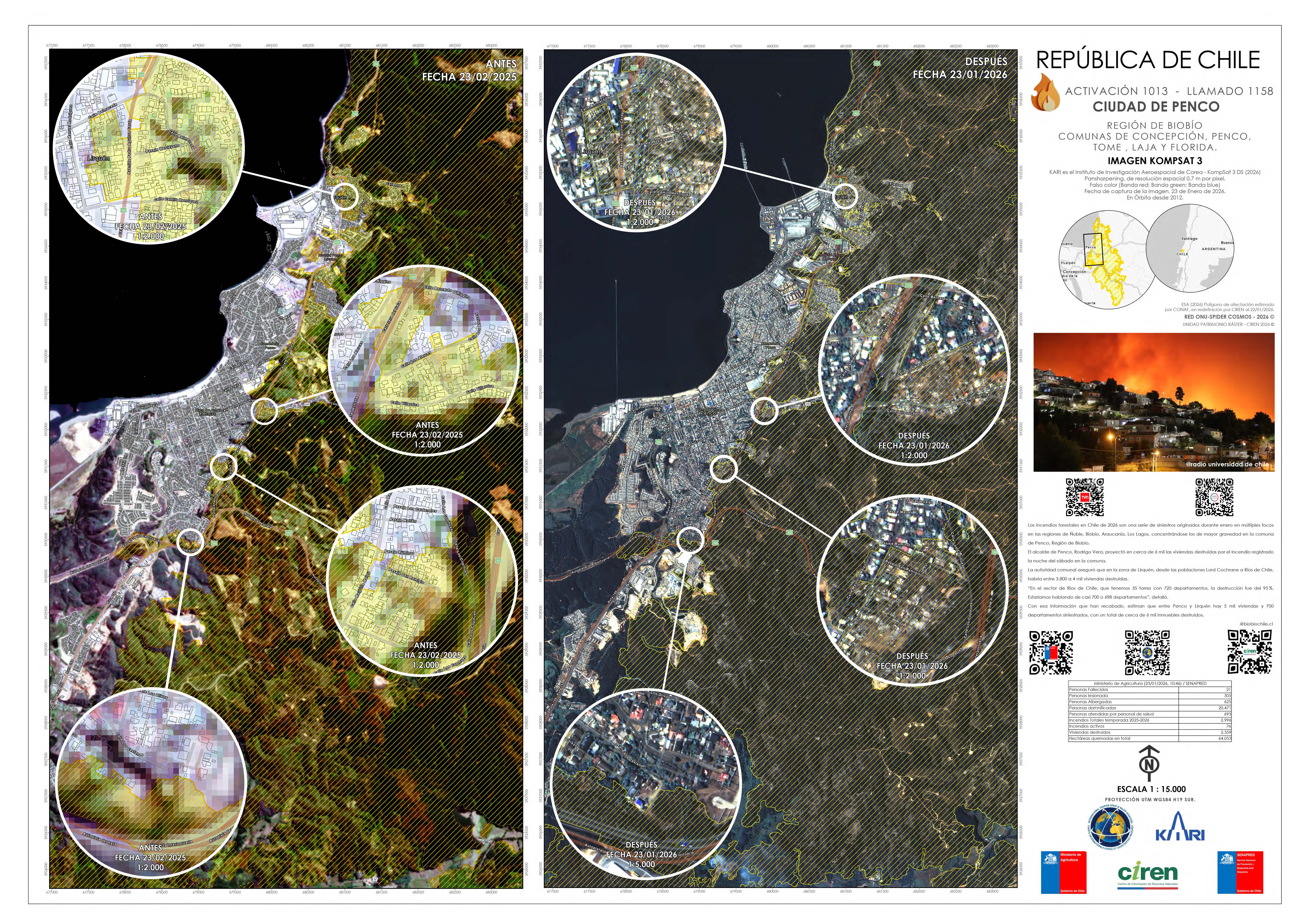 Wildfire in Chile 첨부 이미지