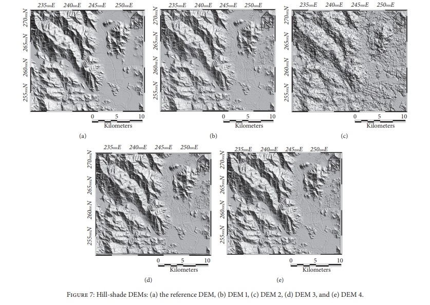 Quality Assessment of Four DEMs Generated Using In-Track KOMPSAT-3 Stereo Images 첨부 이미지