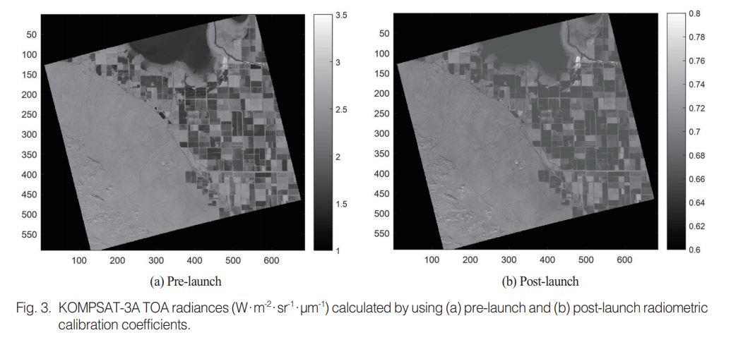 복사전달모델을 이용한 KOMPSAT-3A 중적외선 데이터의 복사보정계수 산출: 탐구적 사례 첨부 이미지