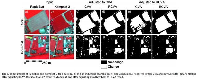 Robust Change Vector Analysis (RCVA) for multi-sensor very high resolution optical satellite data 첨부 이미지