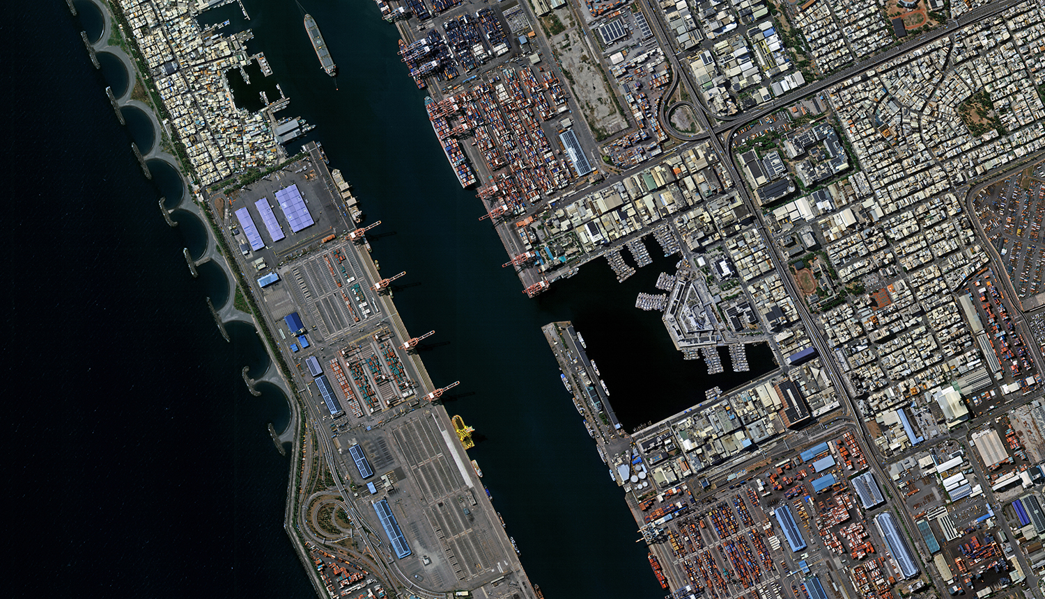 Kaohsiung Harbor KOMPSAT3A Image