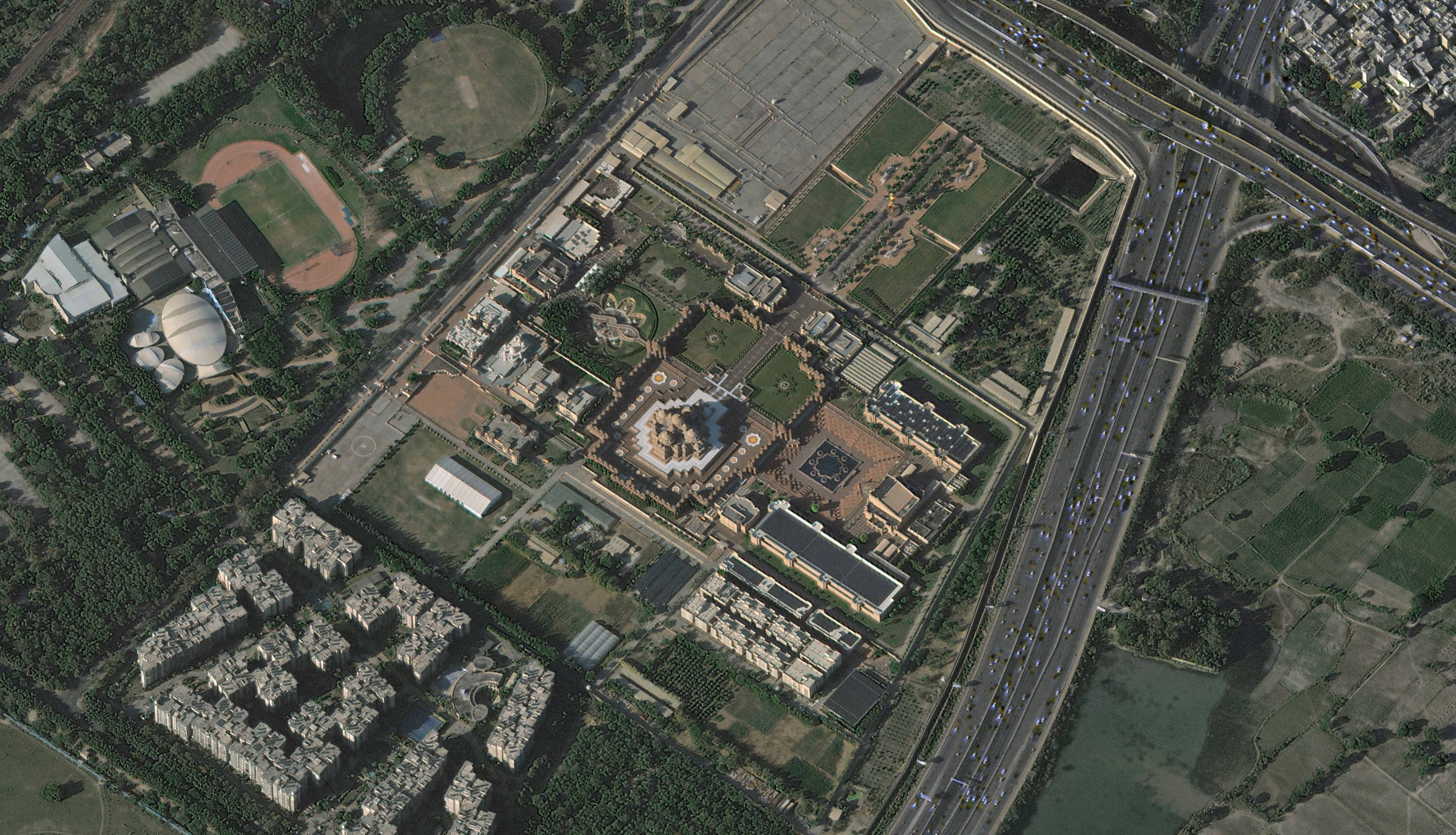 악셔드햄 KOMPSAT3 Image